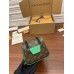 Louis Vuitton DOPP KIT Toiletry Bag (M46253) Green Monogram Macassar Canvas: Size - 28x15x16.5cm