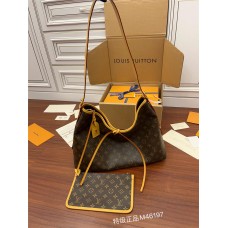 Louis Vuitton CARRYALL Medium Handbag (M46197) Monogram: Size - 39x30x15cm