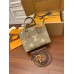 Louis Vuitton M45779 Elephant Gray Print Onthego Small Tote Bag, Detailed Size - 25x19x11.5cm