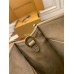 Louis Vuitton M45779 Elephant Gray Print Onthego Small Tote Bag, Detailed Size - 25x19x11.5cm