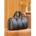 Louis Vuitton M46271 Monogram Eclipse Black Keepall 25 Handbag Monogram Eclipse Black Reverse: Size - 25x15x11cm