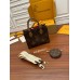 Louis Vuitton ONTHEGO Small Handbag (M46373) Patchwork Monogram and Monogram Reverse Canvas Monogram Giant: Size - 25x19x11.5cm