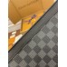 Louis Vuitton N41696 Damier Graphite Monogram Black POCHETTE VOYAGE Handbag Black and Gray Monogram Eclipse Black: Size - 26.0x20.0x5.0 cm