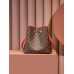 Louis Vuitton M44021 Red Gaston-Louis NeoNoe Bucket Bag Monogram: Size - 26x26x17.5 cm