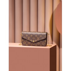 Louis Vuitton FELICIE FÉLICIE Large Handbag (M61276) Handbag Size: 21X11X2CM