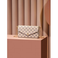 Louis Vuitton N63106 Pochette FÉLICIE Felicie Chain Bag Size: 21x12x3 cm