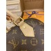 Louis Vuitton M53152 Monogram Woven Double Shoulder Strap Alma BB Handbag: Size - 23.5x17.5x11.5 cm