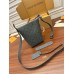 Louis Vuitton HOBO CRUISER Small Handbag (M20875) Gray 2022 Fall/Winter Designer Virgil Abloh Taurillon Monogram Leather: Size - 17x24x8.5cm