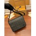 Louis Vuitton DISTRICT Small Messenger Bag (M46255) Monogram Eclipse Black Monogram Eclipse Black: Size - 26x20x7cm