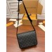 Louis Vuitton DISTRICT Small Messenger Bag (M46255) Monogram Eclipse Black Monogram Eclipse Black: Size - 26x20x7cm