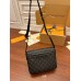 Louis Vuitton DISTRICT Small Messenger Bag (M46255) Monogram Eclipse Black Monogram Eclipse Black: Size - 26x20x7cm