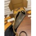 Louis Vuitton PADLOCK ON STRAP Handbag (M80559) Black Monogram Size: 19x11x3cm