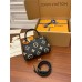 Louis Vuitton M45978 Black Print Madeleine BB Handbag Monogram Empreinte Leather Size: 24x17x8.5 cm