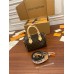Louis Vuitton SPEEDY 20 Pillow Bag (New Strap) M46234 Monogram Canvas Leather Trim and Fabric Lining Size: 20.5x12.5x12cm