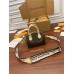 Louis Vuitton SPEEDY 20 Pillow Bag (New Strap) M46234 Monogram Canvas Leather Trim and Fabric Lining Size: 20.5x12.5x12cm