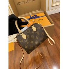 Louis Vuitton Best-selling NANO SPEEDY Handbag (M61252) Monogram Size: 16X11X9CM