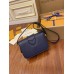Louis Vuitton M55951 Black Pont 9 SOFT Medium Handbag LV Pont 9 Soft Handbag with Glossy Leather Size: 25x17.5x8 cm