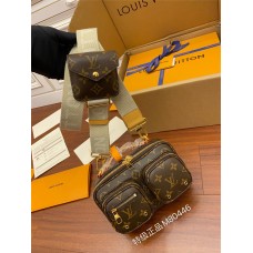 Louis Vuitton UTILITY CROSSBODY Handbag (M80446) , Size: 18x11x10cm
