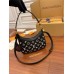 Louis Vuitton BAGATELLE Handbag (M46091) Black Bagatelle BB Monogram pattern print and embossing, Size: 22x14x9CM