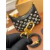 Louis Vuitton BAGATELLE Handbag (M46091) Black Bagatelle BB Monogram pattern print and embossing, Size: 22x14x9CM