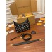 Louis Vuitton BAGATELLE Handbag (M46091) Black Bagatelle BB Monogram pattern print and embossing, Size: 22x14x9CM