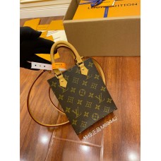 Louis Vuitton M69442 Accordion Bag PETIT SAC PLAT Handbag Petit Sac Plat Handbag in Monogram Canvas, Size: 14x17x5cm