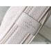 Louis Vuitton M82519 White Mini Moon Handbag Soft Monogram Empreinte Embossed Leather, Size: 20.5x11x5cm