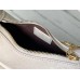 Louis Vuitton M82519 White Mini Moon Handbag Soft Monogram Empreinte Embossed Leather, Size: 20.5x11x5cm