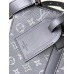 Louis Vuitton M46452 Monogram Eclipse Black Sac Plat Handbag Monogram Embossed Taurillon Leather, Size: 36.5 × 38 × 9 cm