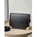 Louis Vuitton Dauphine Medium Handbag (M22276) Black Soft Calfskin Monogram Embossed, Size: 25x17x10.5cm