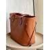 Louis Vuitton NEVERFULL Medium Handbag (M45686) Caramel Monogram Empreinte Soft Embossed Leather, Size: 31x28x14cm
