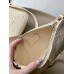 Louis Vuitton MULTI POCHETTE ACCESSOIRES Handbag (M46568) Ivory White Monogram Empreinte Leather, Size: 25x14.5x4.5cm