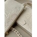 Louis Vuitton MULTI POCHETTE ACCESSOIRES Handbag (M46568) Ivory White Monogram Empreinte Leather, Size: 25x14.5x4.5cm