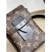 Louis Vuitton S-LOCK VERTICAL Mini Handbag (M81522) Monogram S-Lock Vertical Classic Monogram Macassar Canvas, Size: 12x19x7cm