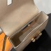 Louis Vuitton TWIST Medium Handbag (M59033) Apricot, Twist Medium Handbag with LV Twist Lock, Size: 23x17x9.5cm