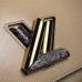 Louis Vuitton TWIST Medium Handbag (M59033) Apricot, Twist Medium Handbag with LV Twist Lock, Size: 23x17x9.5cm