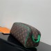 Louis Vuitton DOPP KIT Toiletry Bag (M46253) Green, Dopp Kit Toiletry Bag Monogram Macassar Canvas with Leather Trim, Size: 28x15x16.5cm