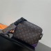Louis Vuitton DOPP KIT Toiletry Bag (M46253) Purple, Dopp Kit Toiletry Bag Monogram Macassar Canvas, Size: 28x15x16.5cm