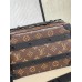 Louis Vuitton HANDLE SOFT TRUNK Handbag (M45935) Monogram Macassar Canvas, Size: 21.5x15x7cm
