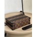 Louis Vuitton HANDLE SOFT TRUNK Handbag (M45935) Monogram Macassar Canvas, Size: 21.5x15x7cm