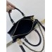 Louis Vuitton ONTHEGO EAST WEST Handbag (M23640) Black OnTheGo East West, Size: 25x13x10cm