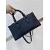 Louis Vuitton ONTHEGO EAST WEST Handbag (M23640) Black OnTheGo East West, Size: 25x13x10cm