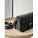 Louis Vuitton DIANE Handbag (M46386) Black, Classic Monogram Empreinte Embossed Leather, Size: 23x16x8.5cm