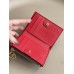 Louis Vuitton Portefeuil Lisa Compact Wallet (M82381) Red, Size: 9×11.5×1.5cm