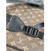 Louis Vuitton M46699 Yellow Leather Christopher Small Backpack in Monogram Canvas, Size: 32x39x12cm