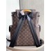 Louis Vuitton M46699 Yellow Leather Christopher Small Backpack in Monogram Canvas, Size: 32x39x12cm
