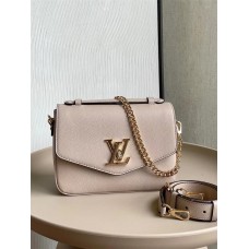 Louis Vuitton OXFORD Handbag (M22792) Gray Oxford Handbag, Soft Grained Leather, Size: 22x16x9.5cm