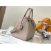 Louis Vuitton M59273 Elephant Gray Embossed Speedy Bandoulière 25 Handbag Monogram Empreinte Leather, Size: 25.0x19.0x15.0 cm