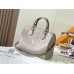 Louis Vuitton M59273 Elephant Gray Embossed Speedy Bandoulière 25 Handbag Monogram Empreinte Leather, Size: 25.0x19.0x15.0 cm