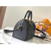 Louis Vuitton M58951 Black Embossed Speedy Bandoulière 25 Handbag Monogram Empreinte Leather, Size: 25.0x19.0x15.0 cm